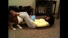 Girl Reaches Unimaginable Heights of Pleasure: Orgasms from Fucking a Dog