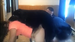 Marital Bliss or Doggy Debauchery? – Incredible Footage of a Big Dog Fucking Orgy
