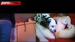 Woman Finds Unconditional Love in an Unexpected Place - Dog Licks Her Pussy