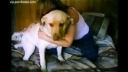 Blonde Girl Sparks Outrage with Shocking Dog F*** - Free Animal