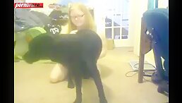 Girl in Green Dress Shocks the World with Dog Intercourse.