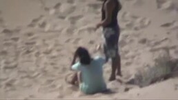 Sizzling Beach Romance: Horny Arab Couple Gets Hot and Heavy